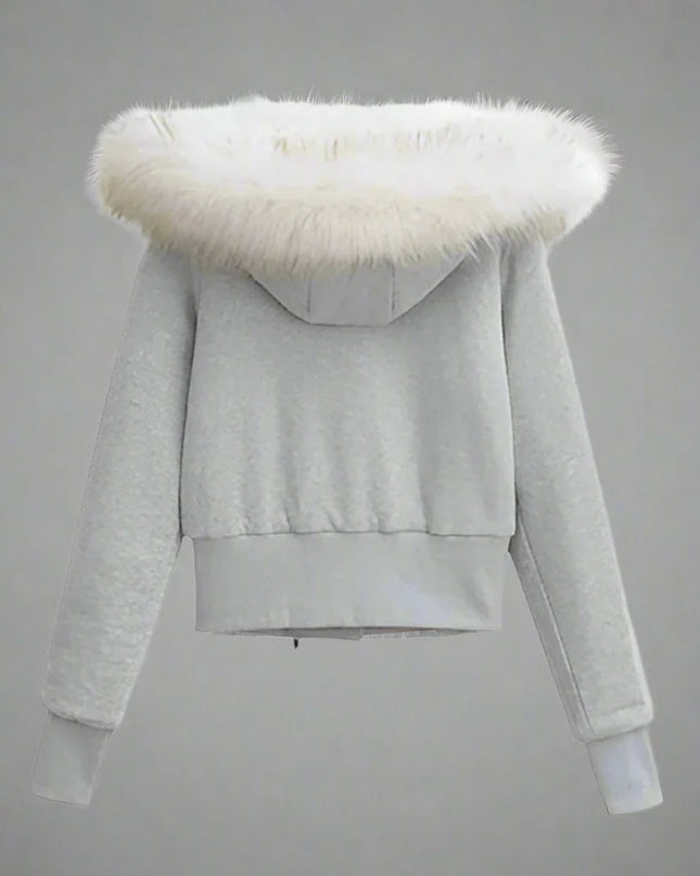 Kurtka z kapturem Cassius fleece