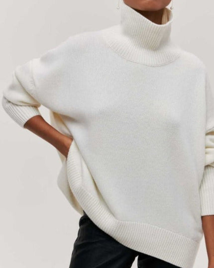 Sweter bawełniany z kołnierzykiem polo
