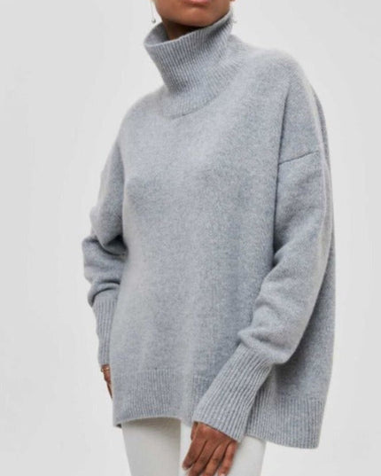 Sweter bawełniany z kołnierzykiem polo