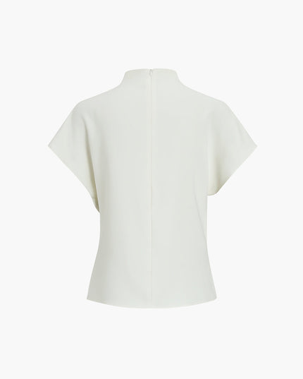 Minimalistyczny top z krótkim rękawem