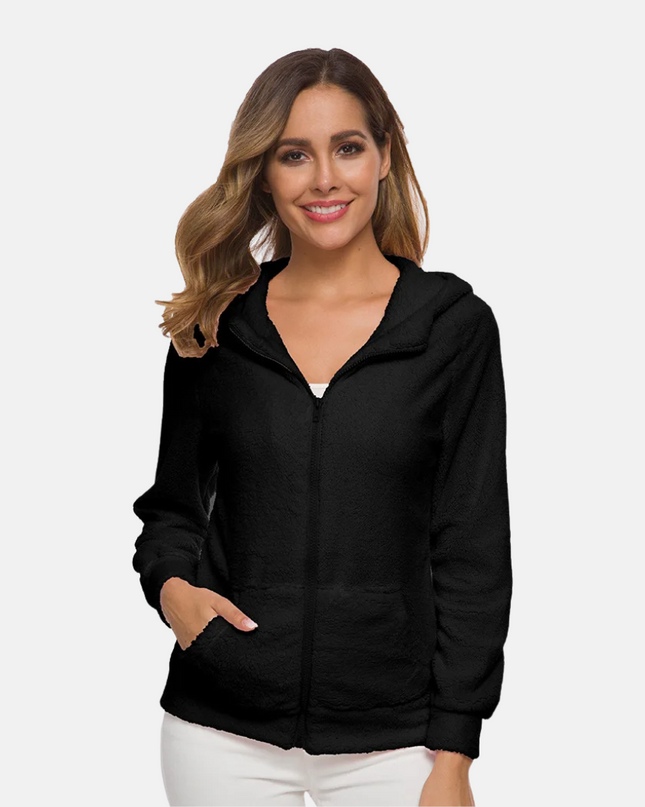 Bluza z kapturem z polaru