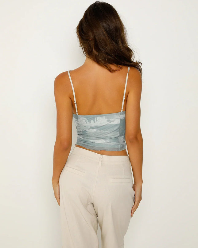 Top koronkowy vintage