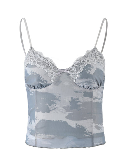 Top koronkowy vintage