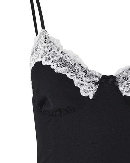 Top koronkowy vintage