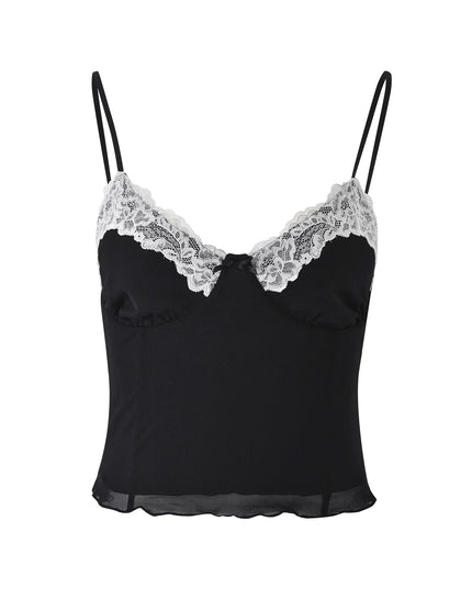 Top koronkowy vintage
